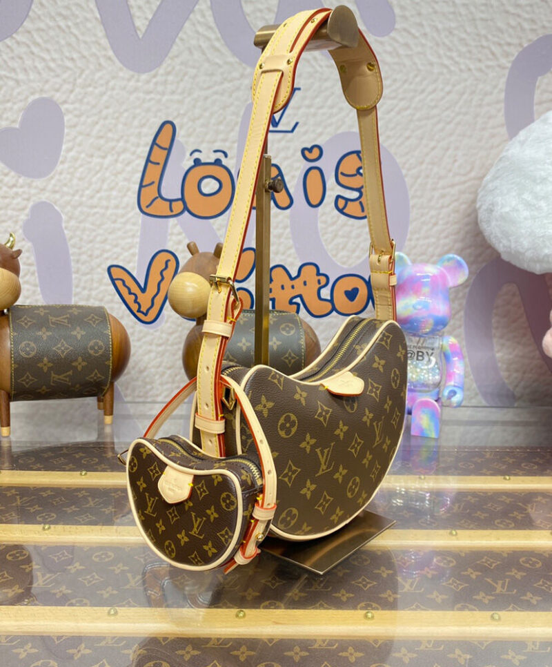 Louis Vuitton Croissant MM M46828 Brown